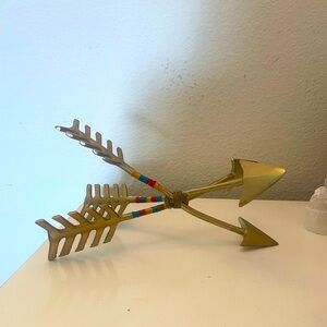 Gold Arrow Sculpture